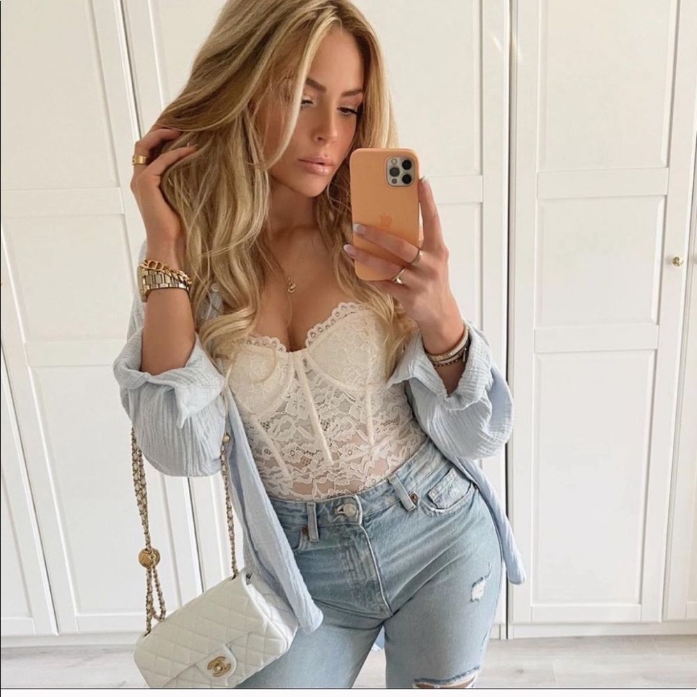 ZARA LACE BODYSUIT